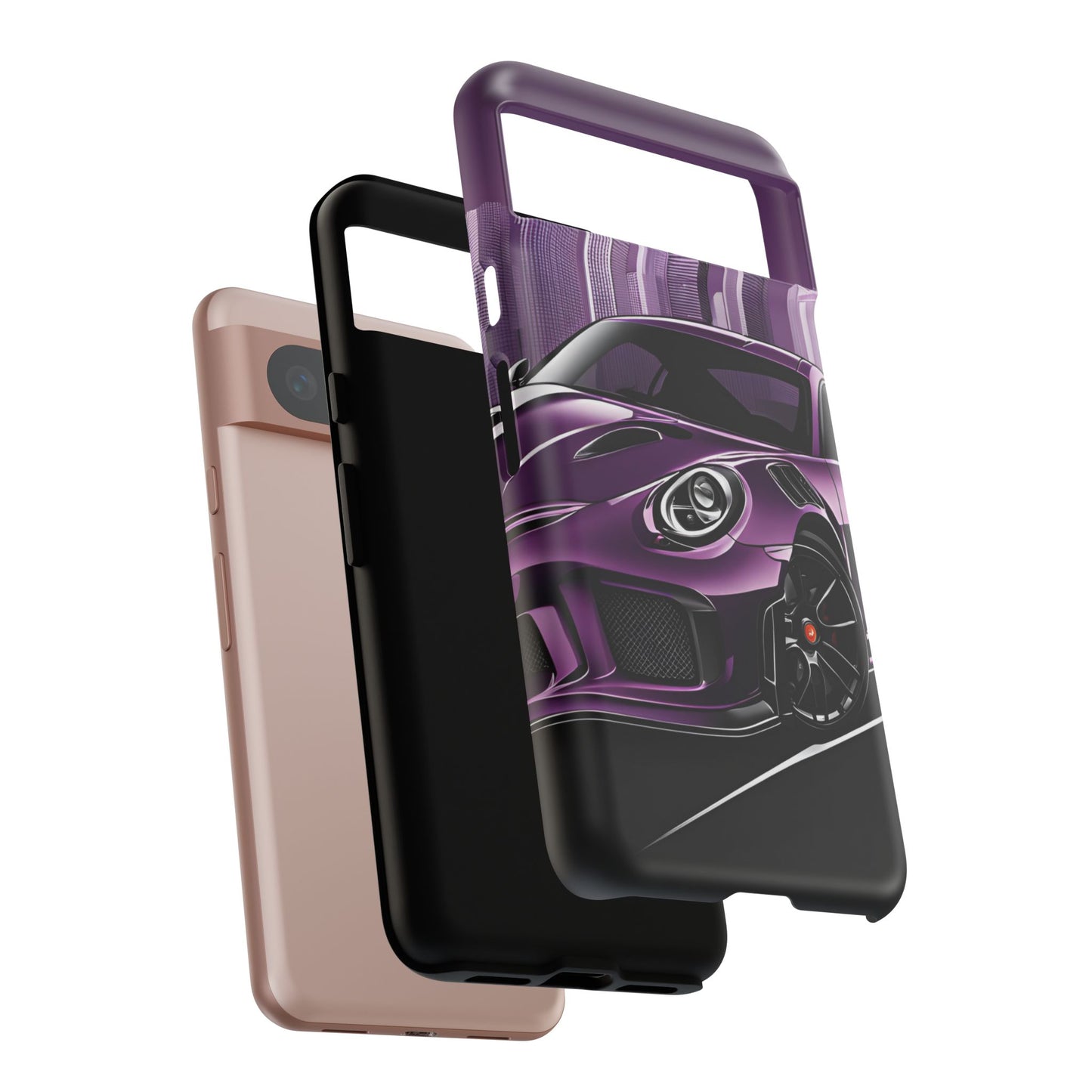 Porsche 911 GT3 RS-Dual Layer Ultra Tough Phone Case Printify by The Night Shift Automotive Apparel