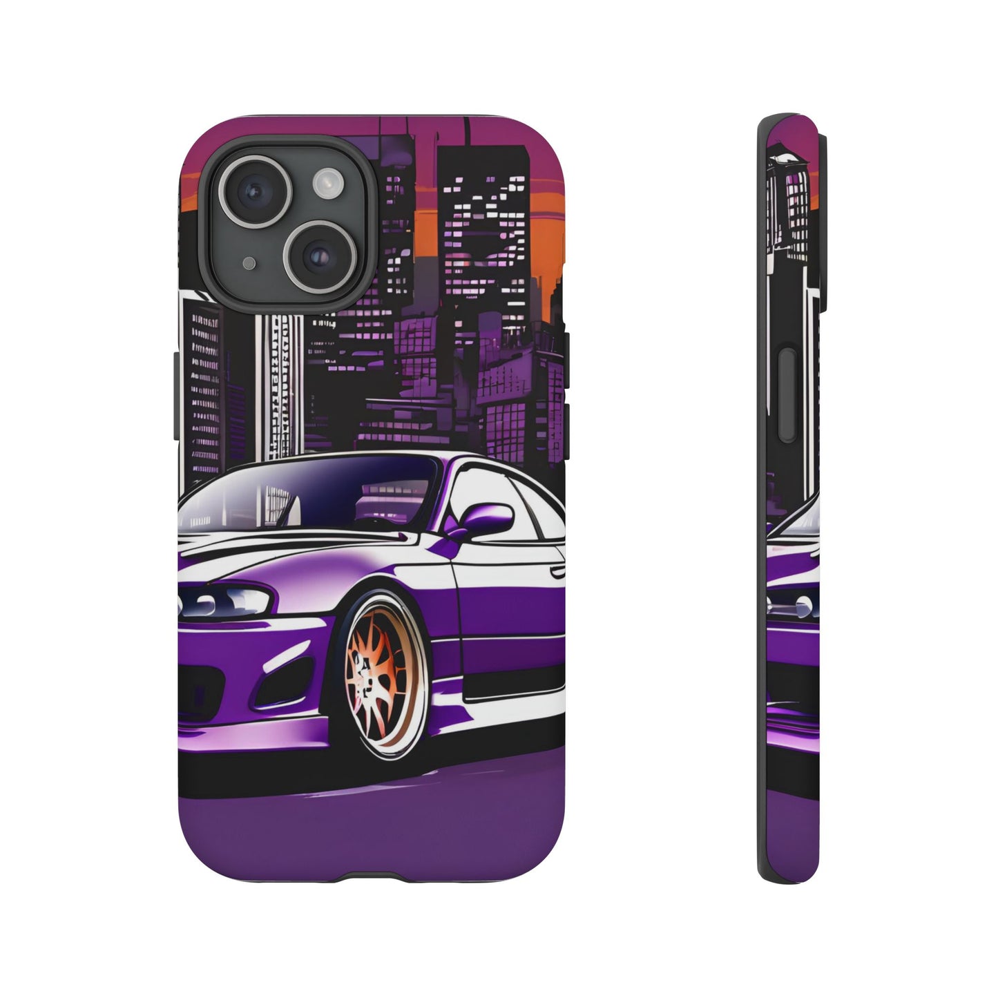 Nissan 240sx S15-Dual Layer Ultra Tough Phone Case Printify by The Night Shift Automotive Apparel