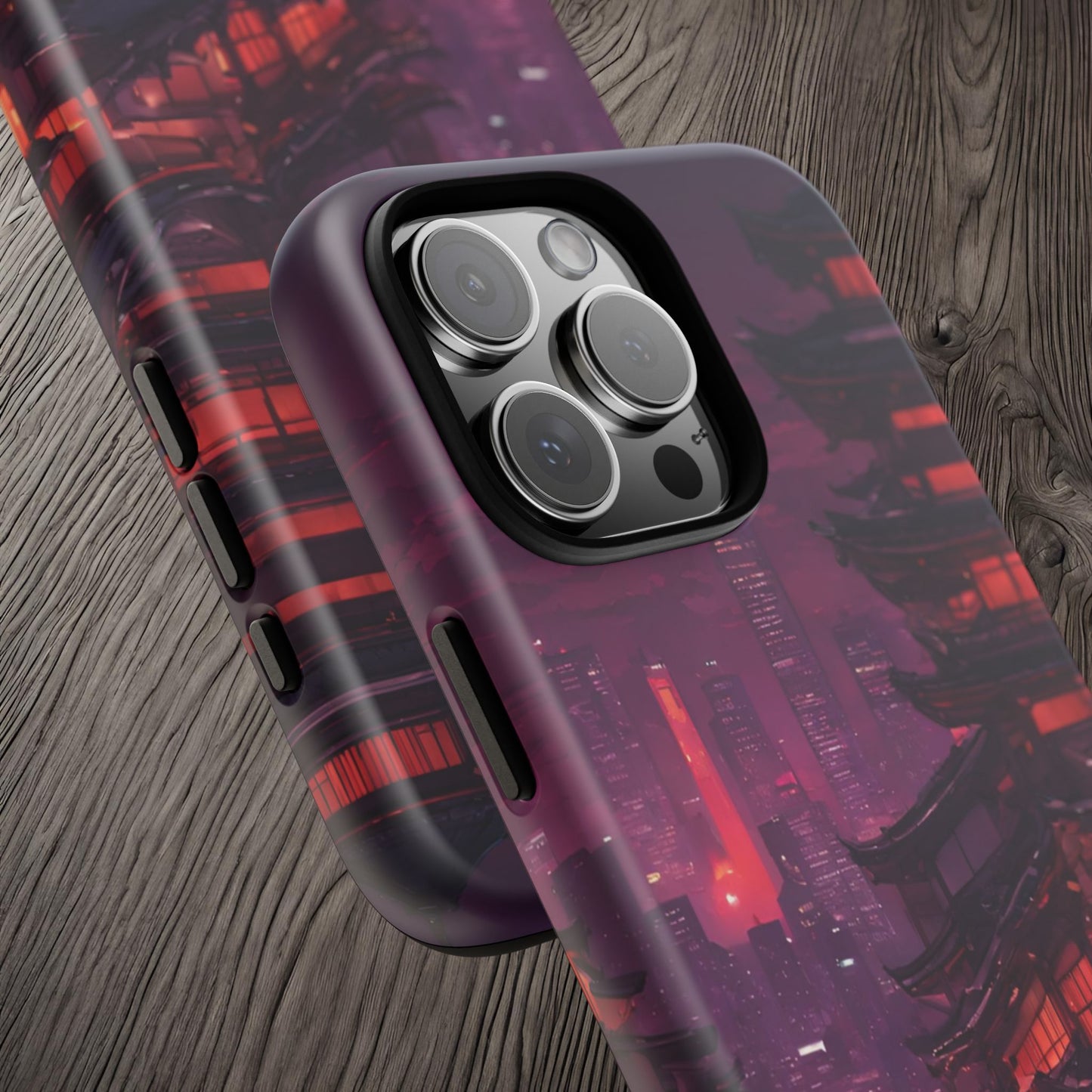 Traditional Japanese Village Countryside-Dual Layer Ultra Tough Phone Case Printify by The Night Shift Automotive Apparel