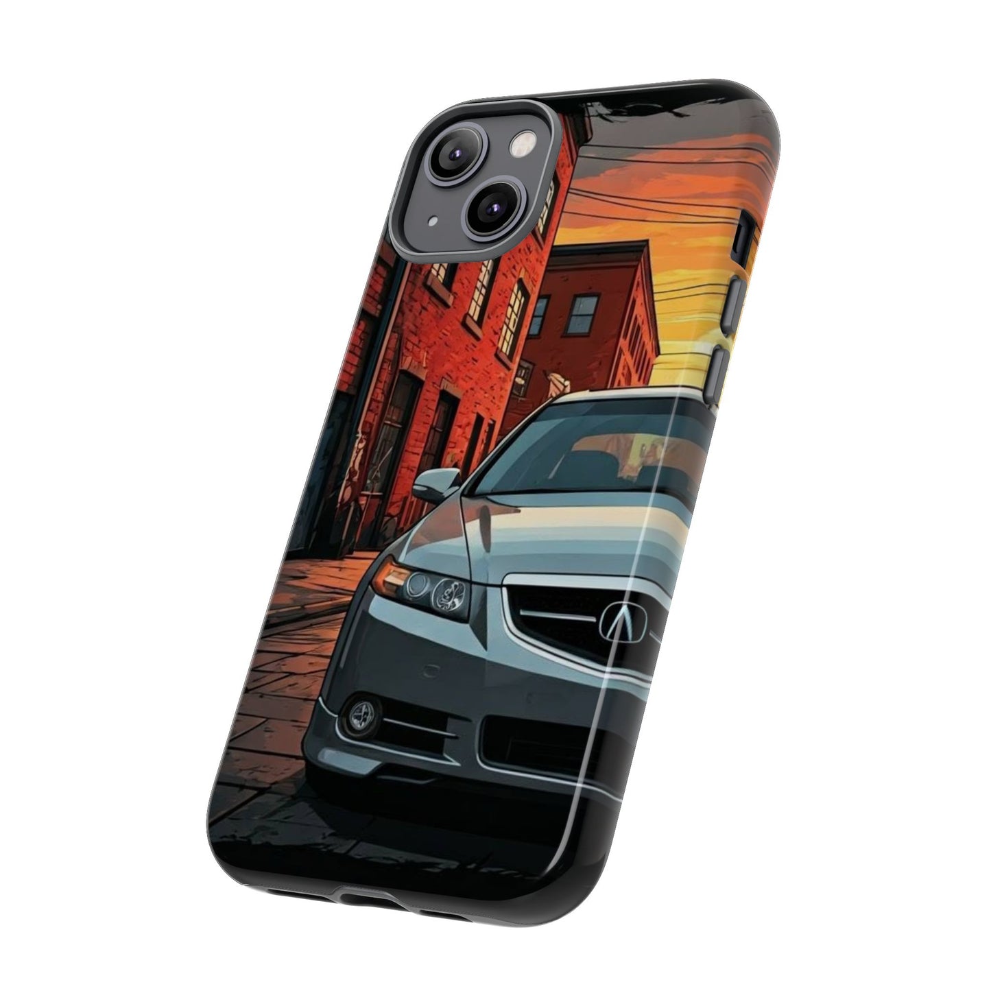Acura TL Street Life-Dual Layer Ultra Tough Phone Case Printify by The Night Shift Automotive Apparel