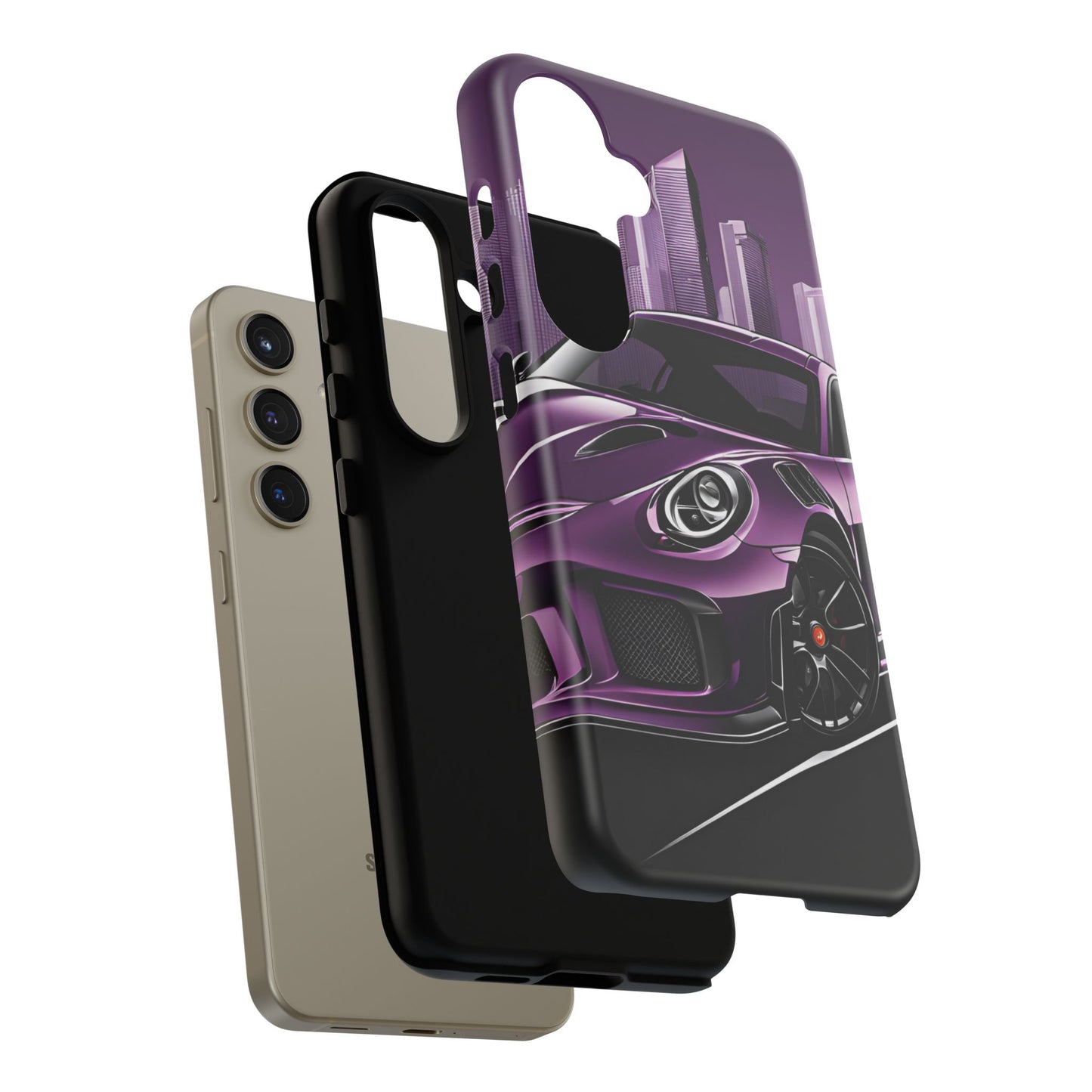 Porsche 911 GT3 RS-Dual Layer Ultra Tough Phone Case Printify by The Night Shift Automotive Apparel