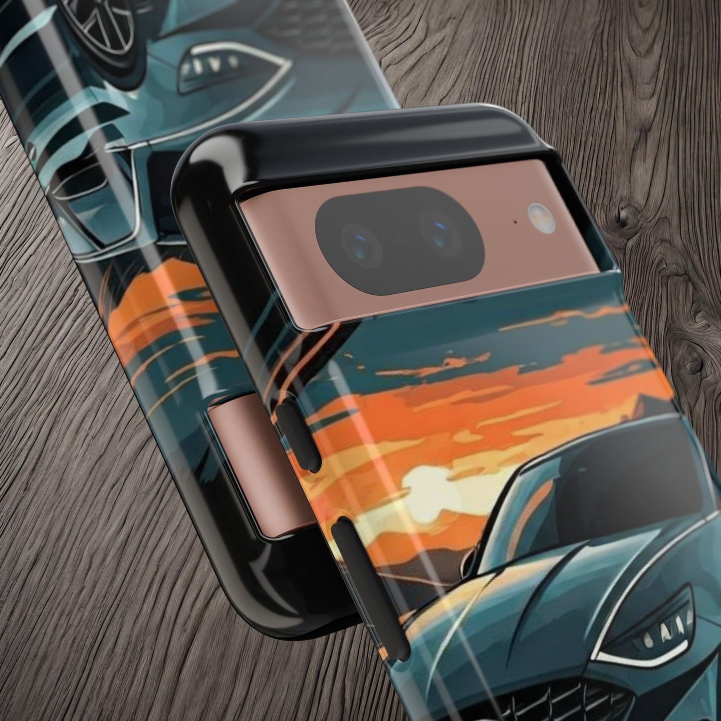 Hyundai Sonata-Sunset Drive-Dual Layer Ultra Tough Phone Case Printify by The Night Shift Automotive Apparel