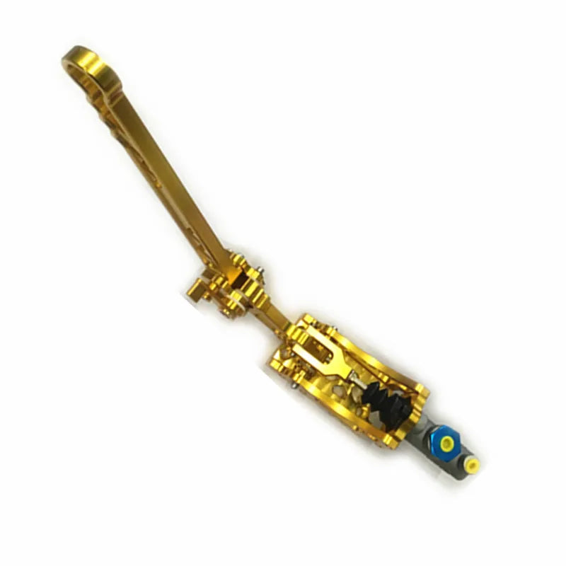 Hydraulic Handbrake- Adjustable Handle Positioning Gold The Night Shift Performance Street Gear by The Night Shift Automotive Apparel