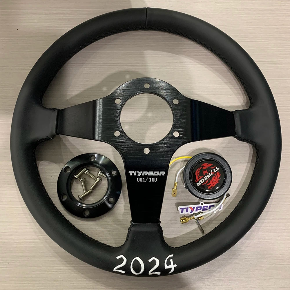 Tiypeor Year Of The Dragon 350mm Steering Wheel 1 of 100 The Night Shift Performance Street Gear by The Night Shift Automotive Apparel