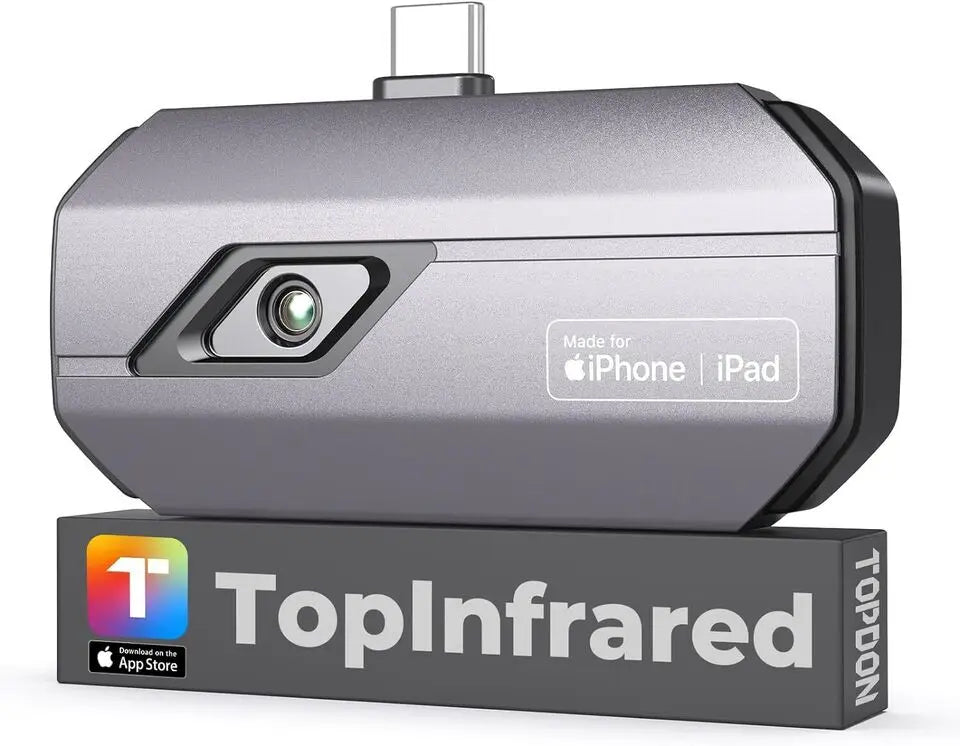 TOPDON TC002C Infrared Thermal Imaging Camera for IOS TYPE C TC002C TOPDON by The Night Shift Automotive Apparel