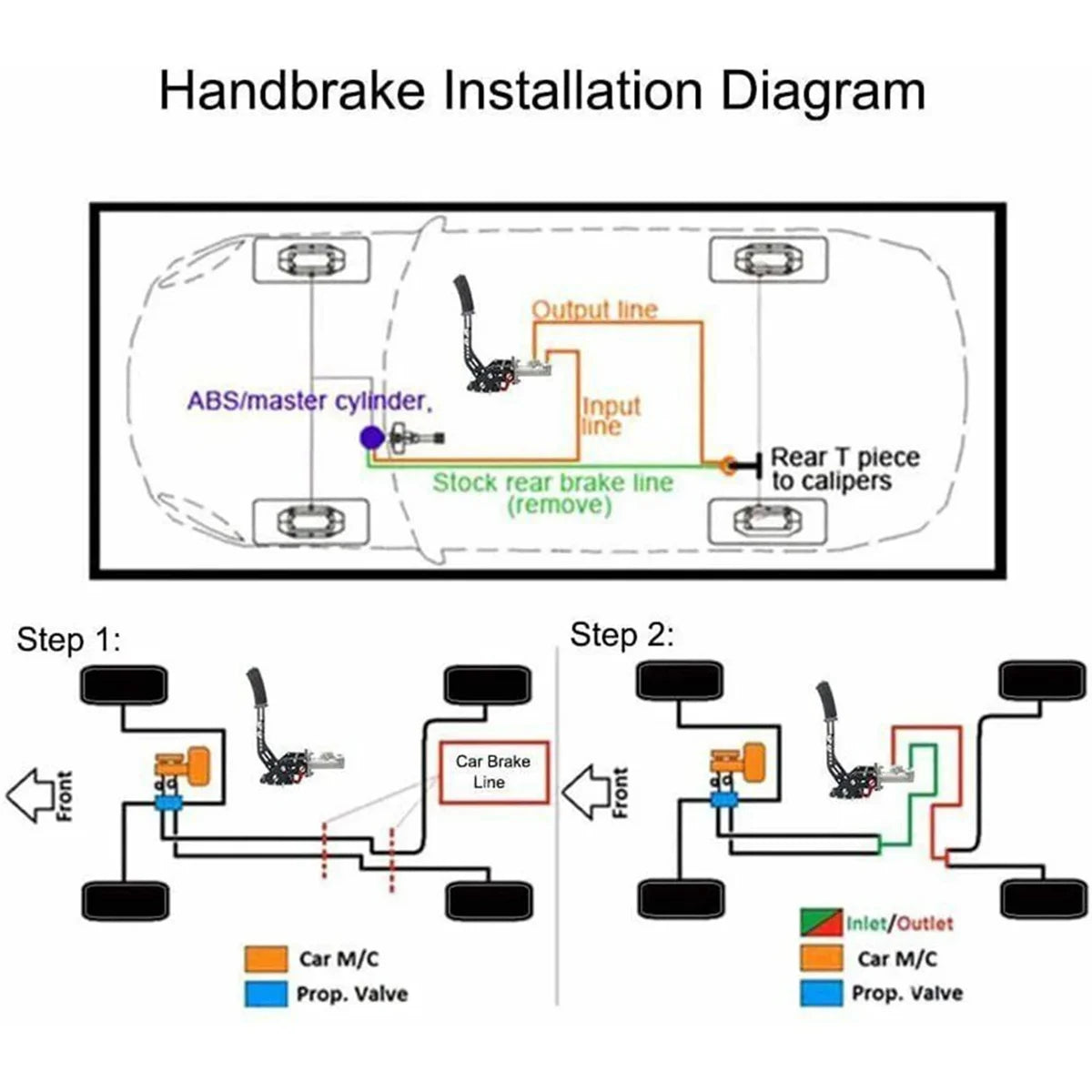 Hydraulic Handbrake The Night Shift Performance Street Gear by The Night Shift Automotive Apparel