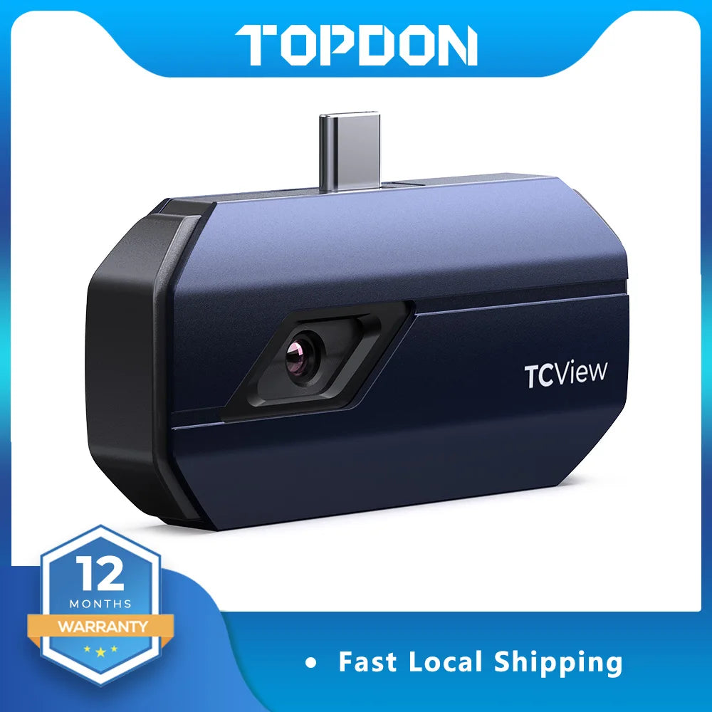 TOPDON TC001 Smartphone Infrared Thermal Imaging Camera TC001 Topdon by The Night Shift Automotive Apparel