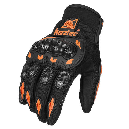Karztec Racing/Motorcycle Riding Gloves Full-Finger Touch Screen Compatible