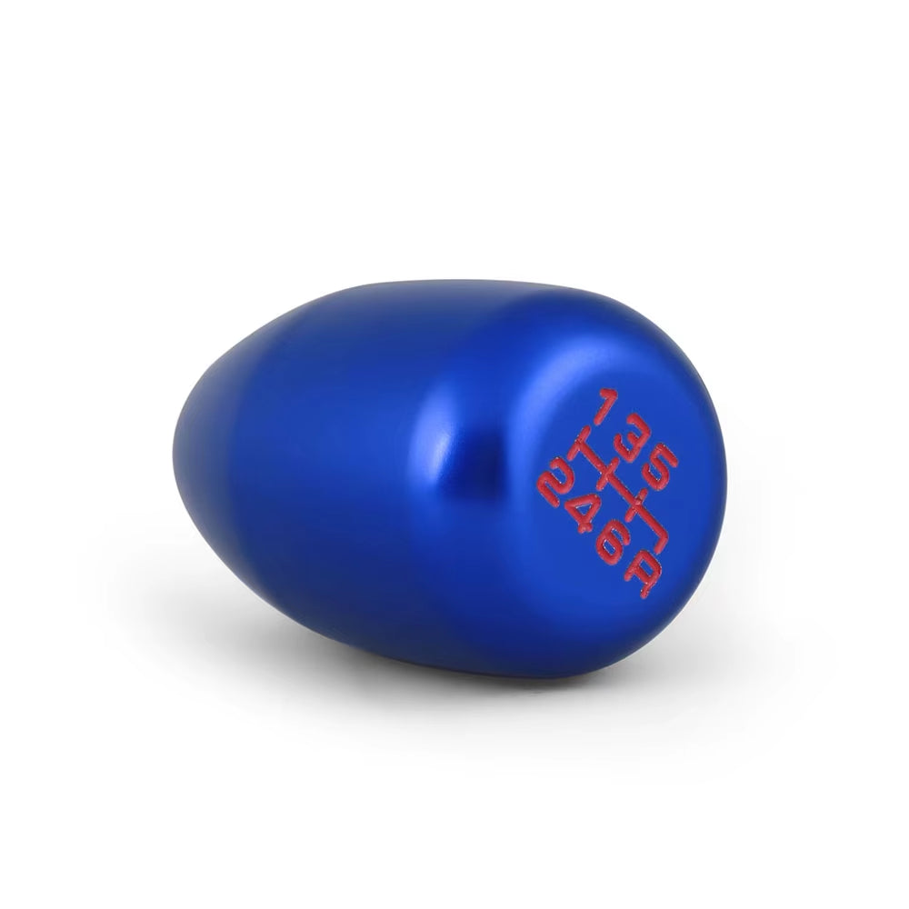 5 Speed or 6 Speed Manual Shift Knob 6 Speed Blue The Night Shift Performance Street Gear by The Night Shift Automotive Apparel