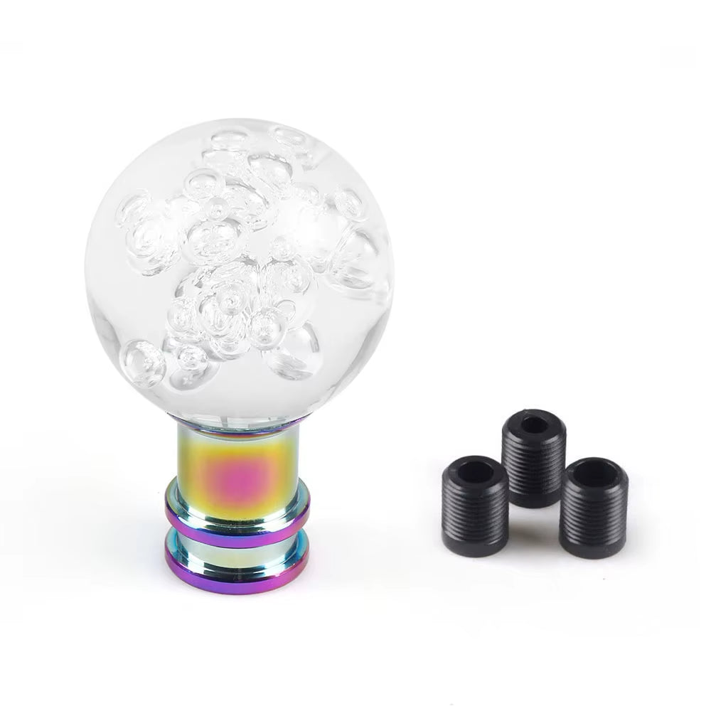 Acrylic Shift Knob Crystal Transparent Clear The Night Shift Performance Street Gear by The Night Shift Automotive Apparel