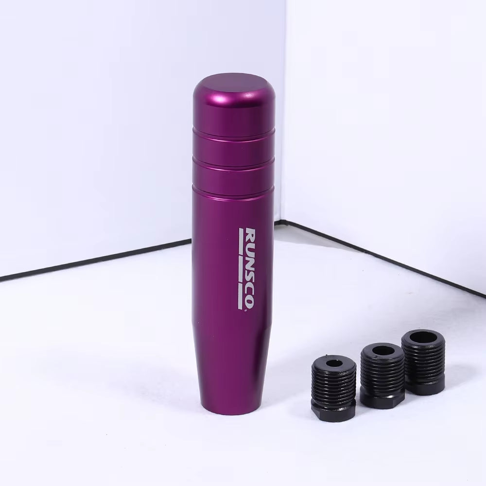 Runsco Anodized Aluminum Shift Knob Purple The Night Shift Performance Street Gear by The Night Shift Automotive Apparel