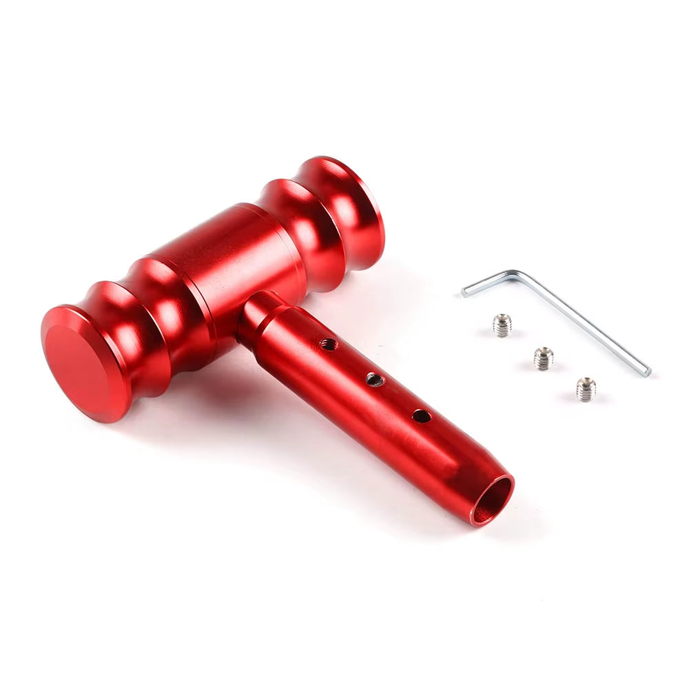 Aluminum Aircraft Style Shift Knob-For Automatic Red The Night Shift Performance Street Gear by The Night Shift Automotive Apparel