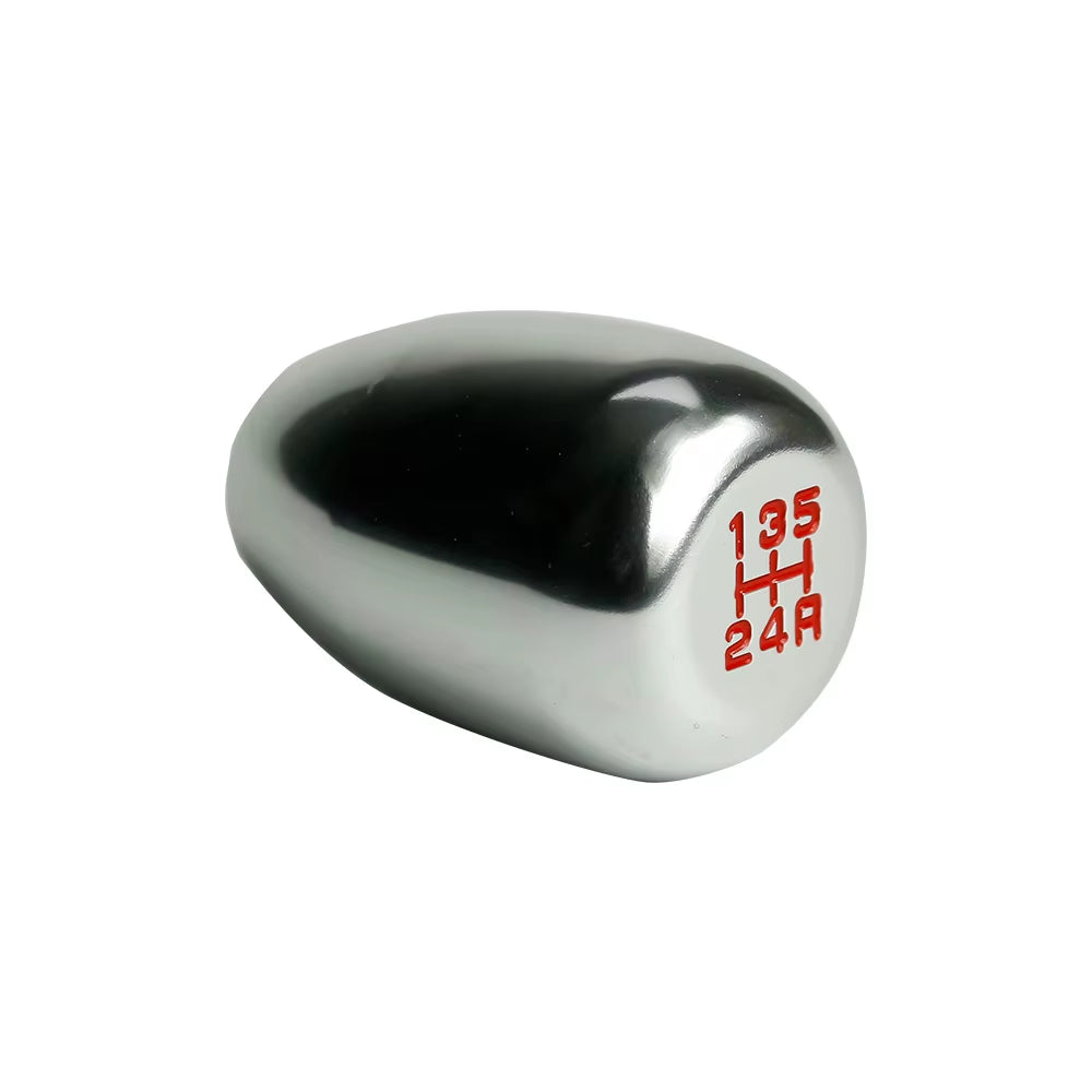 5 Speed or 6 Speed Manual Shift Knob 5 Speed Silver The Night Shift Performance Street Gear by The Night Shift Automotive Apparel
