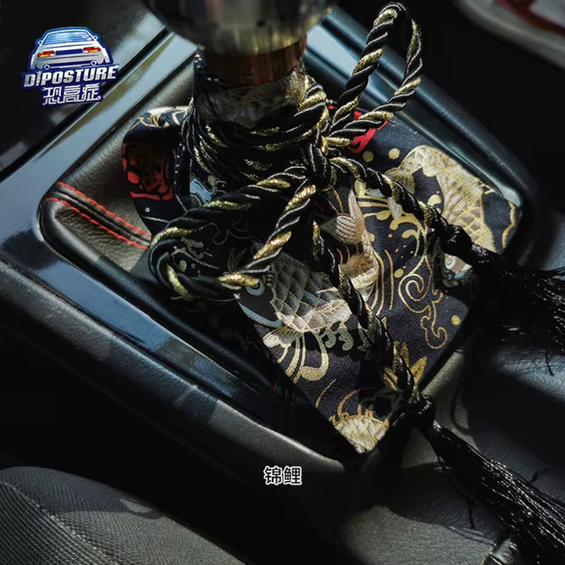 JDM Samurai Decoration Shift Boot Collars Miyabi Black The Night Shift Performance Street Gear by The Night Shift Automotive Apparel