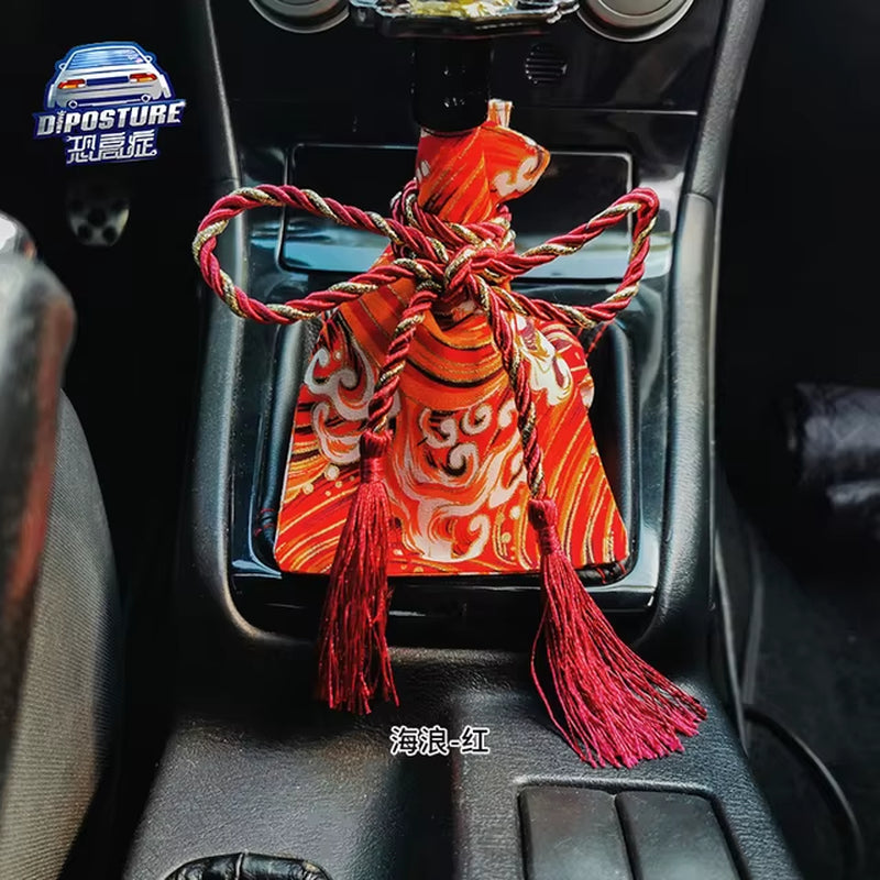 JDM Samurai Decoration Shift Boot Collars Miyabi Red The Night Shift Performance Street Gear by The Night Shift Automotive Apparel