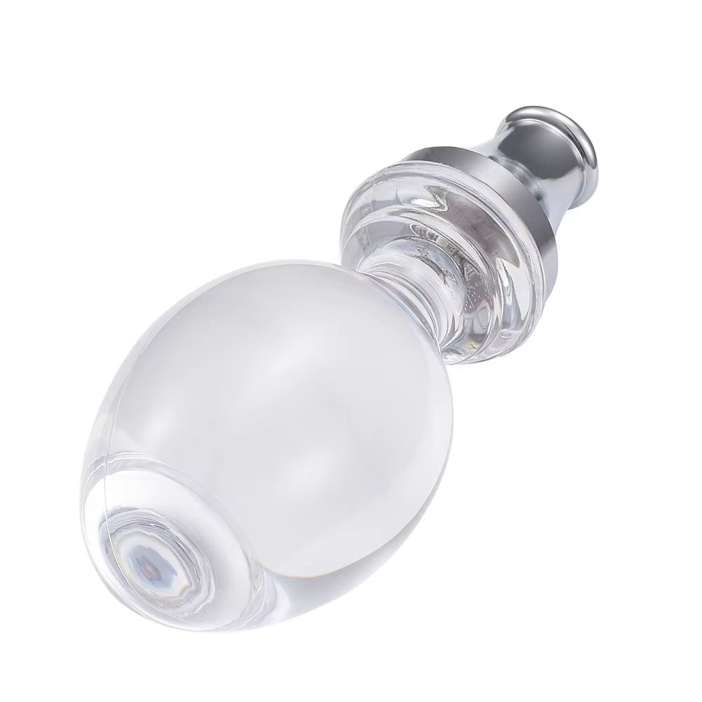 Transparent Acrylic Crystal Plug The Night Shift Performance Street Gear by The Night Shift Automotive Apparel