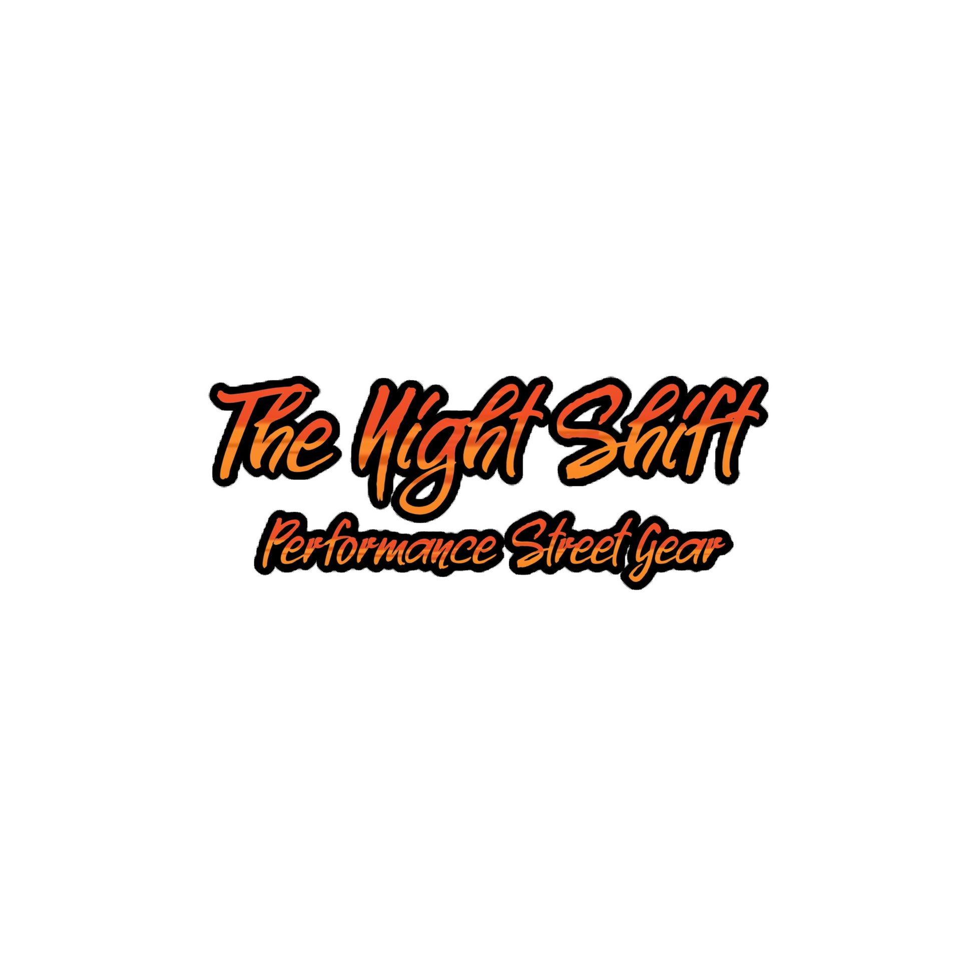 The Night Shift Kiss Cut Sticker 15″×3.75″ The Night Shift Performance Street Gear by The Night Shift Automotive Apparel
