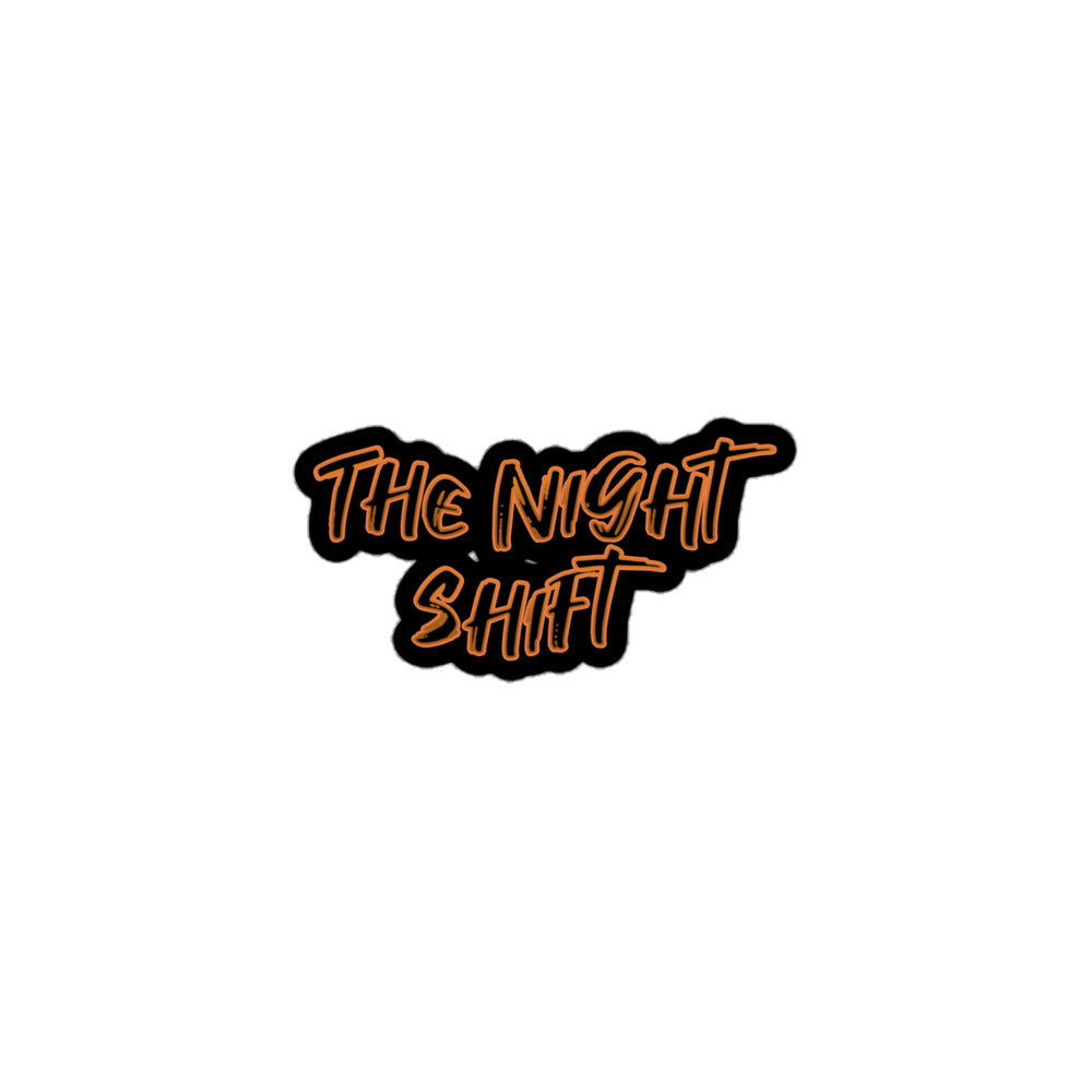 The Night Shift Kiss Cut Sticker 3″×3″ The Night Shift Performance Street Gear by The Night Shift Automotive Apparel