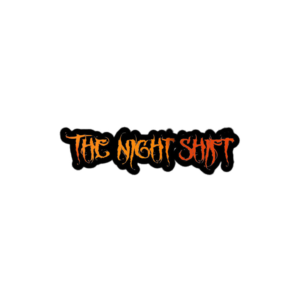 The Night Shift Kiss Cut Sticker 4″×4″ The Night Shift Performance Street Gear by The Night Shift Automotive Apparel