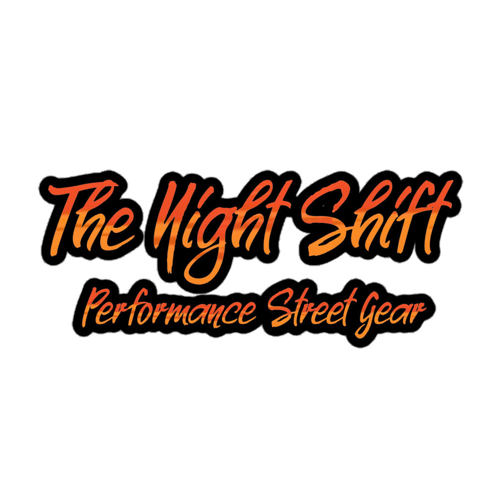 The Night Shift Kiss Cut Sticker 5.5″×5.5″ The Night Shift Performance Street Gear by The Night Shift Automotive Apparel