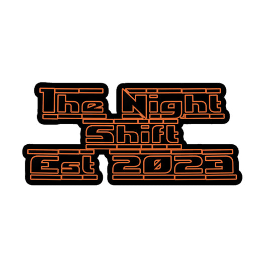 The Night Shift Kiss Cut Sticker 5.5″×5.5″ The Night Shift Performance Street Gear by The Night Shift Automotive Apparel