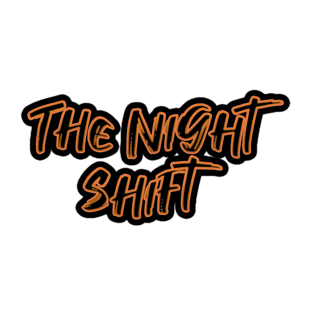 The Night Shift Kiss Cut Sticker 5.5″×5.5″ The Night Shift Performance Street Gear by The Night Shift Automotive Apparel