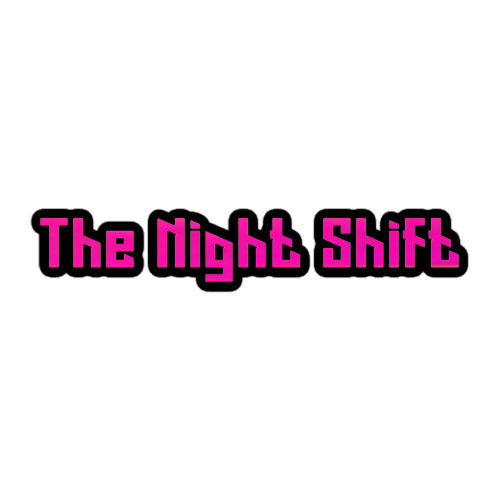 The Night Shift Kiss Cut Sticker 5.5″×5.5″ The Night Shift Performance Street Gear by The Night Shift Automotive Apparel