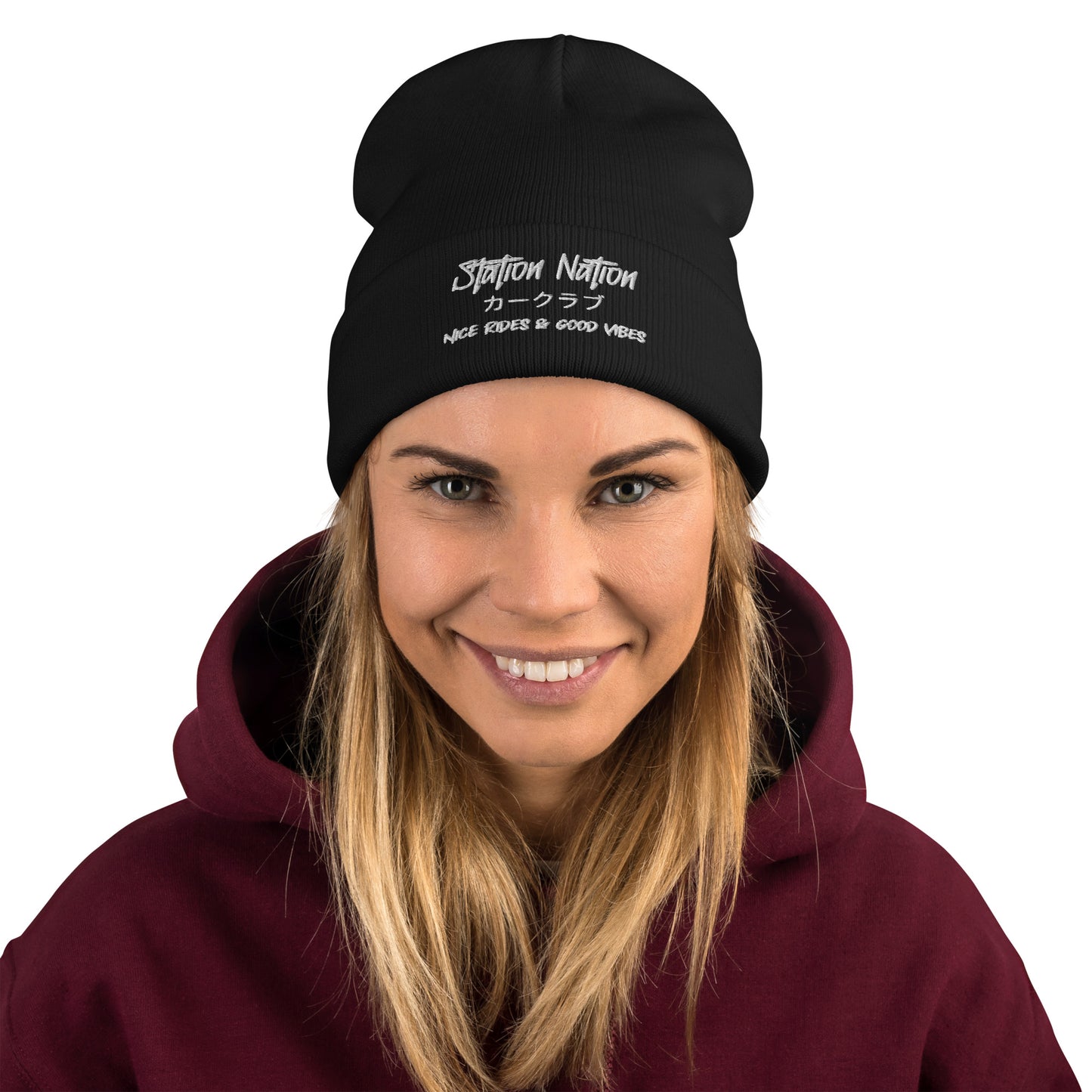Embroidered Beanie The Night Shift Performance Street Gear by The Night Shift Automotive Apparel