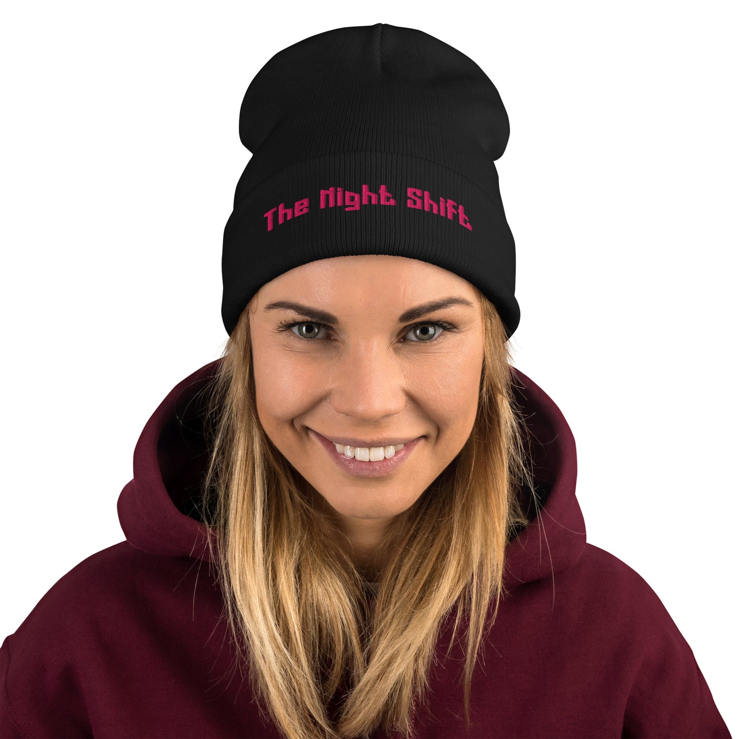 Embroidered Beanie The Night Shift Performance Street Gear by The Night Shift Automotive Apparel