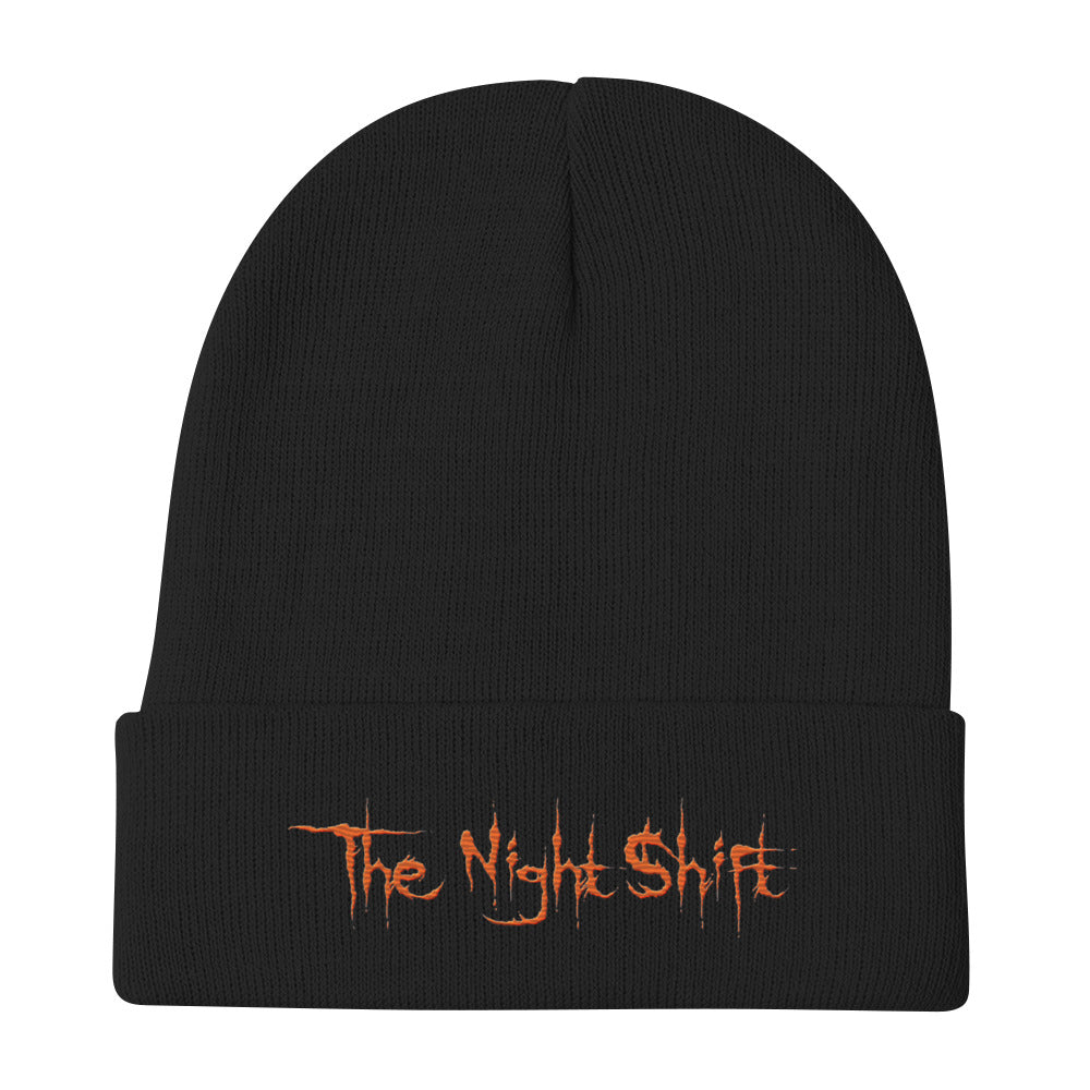 Embroidered Beanie Default Title The Night Shift Performance Street Gear by The Night Shift Automotive Apparel