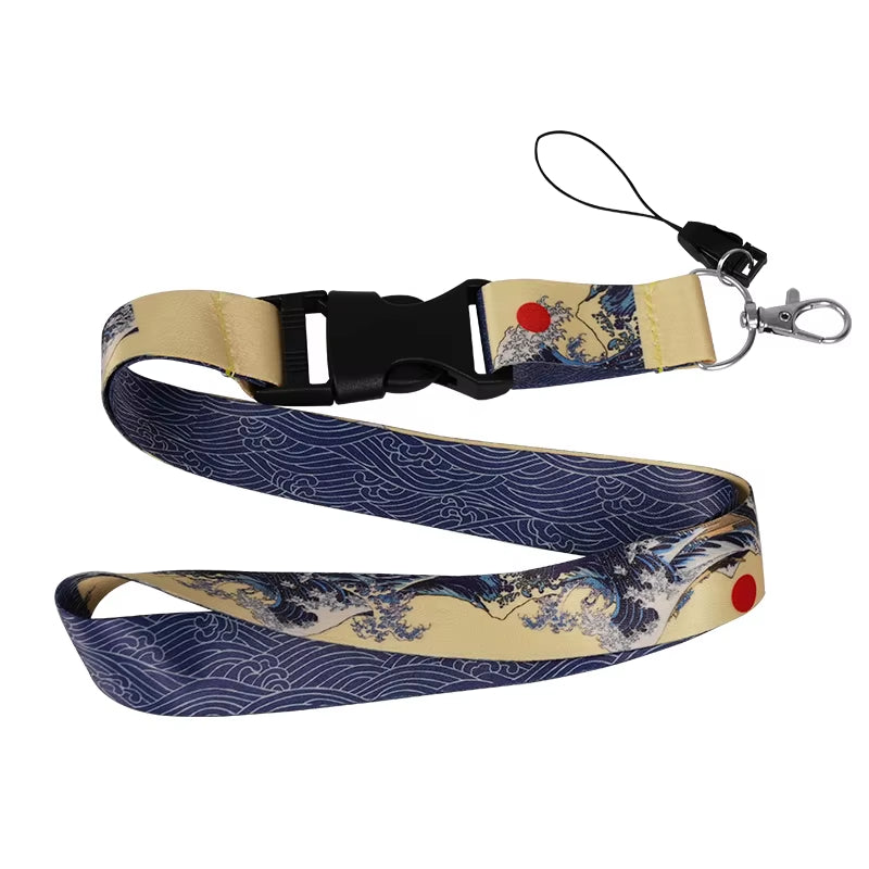 NEW JDM Style Lanyard Keychain Work Card ID Cell Phone Key Hanging Neck Lanyard NOS FAKE TAXI Keyring Motorcycl Auto Accessories Style 9 The Night Shift Performance Street Gear by The Night Shift Automotive Apparel
