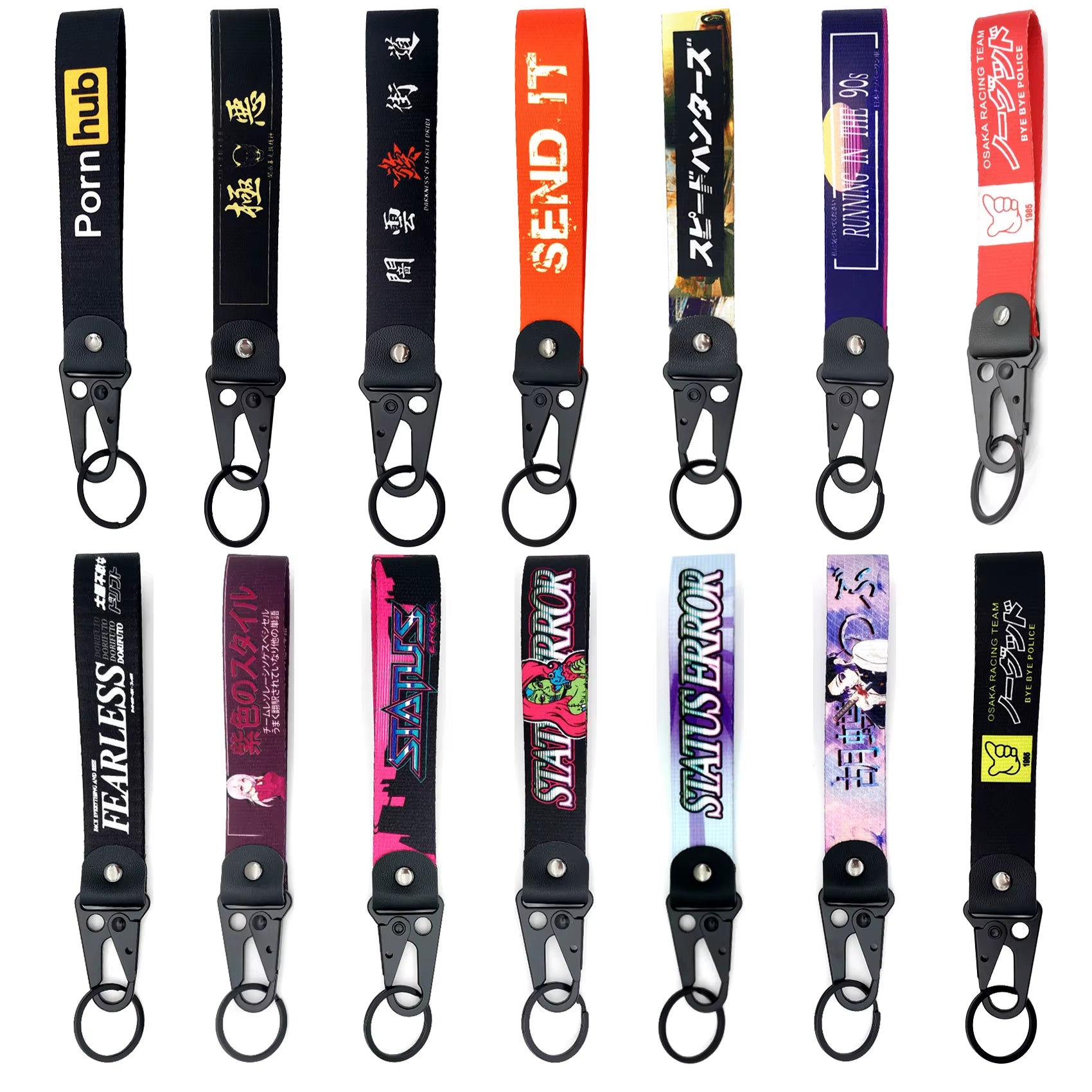 Status Error Keyring Lanyard