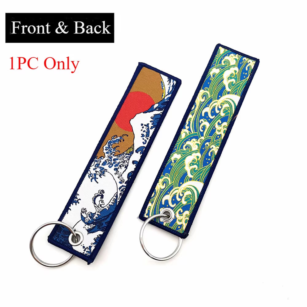 Flight Tag Key Chains