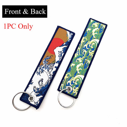 Flight Tag Key Chains