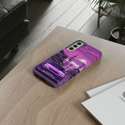 Nissan Skyline R34 Mt Fuji-Dual Layer Ultra Tough Phone Case Samsung Galaxy S22 Plus Matte Printify by The Night Shift Automotive Apparel