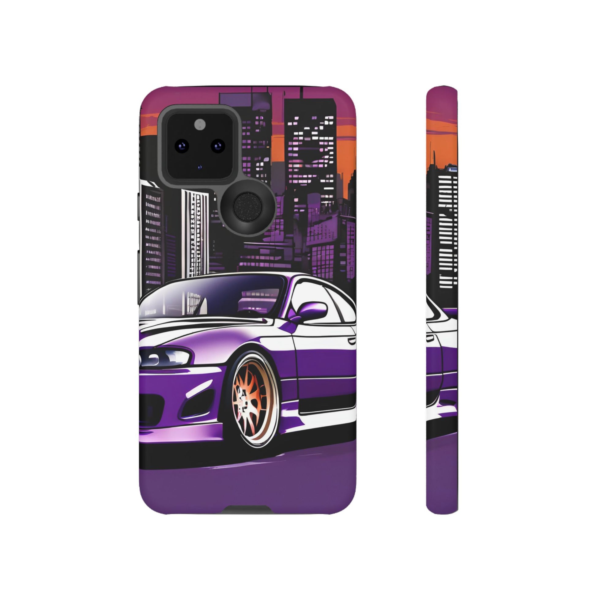 Nissan 240sx S15-Dual Layer Ultra Tough Phone Case Printify by The Night Shift Automotive Apparel