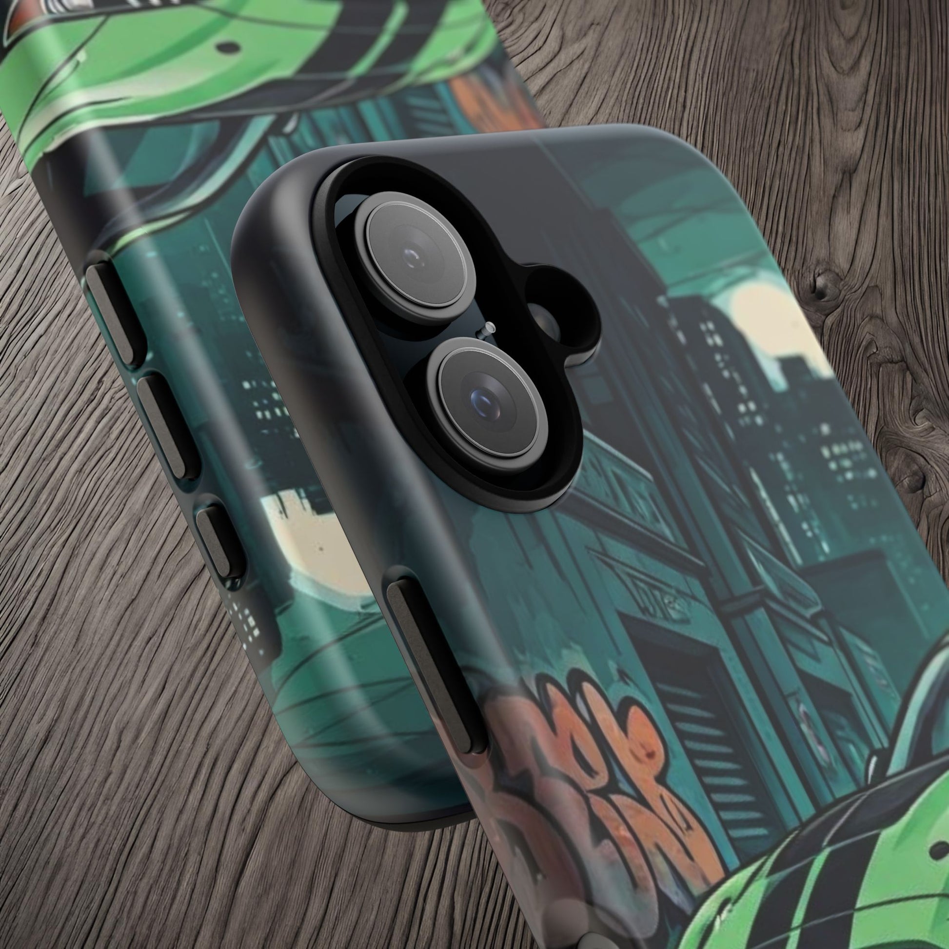 Ford Mustang Shelby GT500 Street Life-Dual Layer Ultra Tough Phone Case Printify by The Night Shift Automotive Apparel