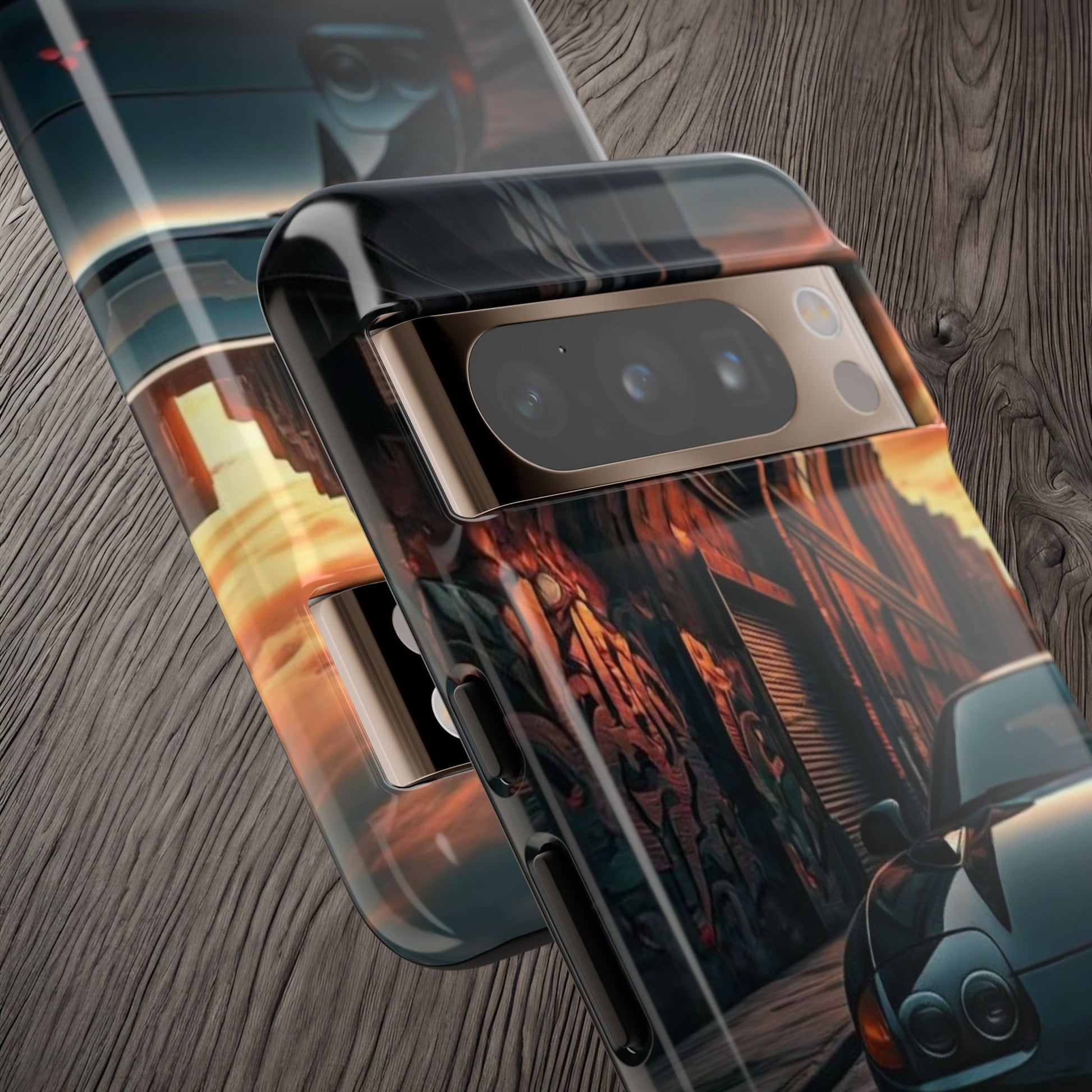 Mitsubishi 3000GT VR4 Street Life-Dual Layer Ultra Tough Phone Case Printify by The Night Shift Automotive Apparel