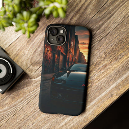 Mitsubishi 3000GT VR4 Street Life-Dual Layer Ultra Tough Phone Case iPhone 15 Plus Matte Printify by The Night Shift Automotive Apparel