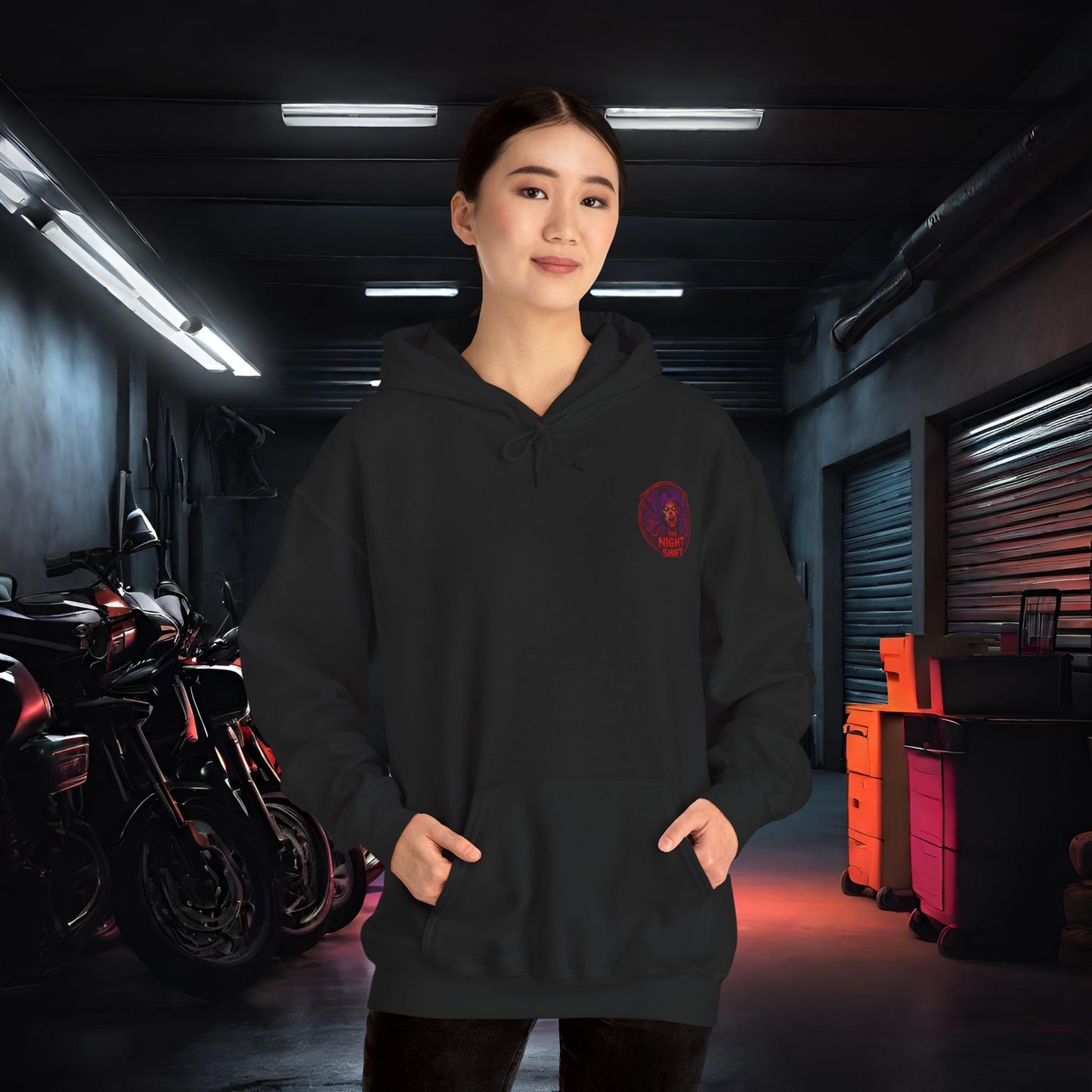 The Night Shift-Ultra Soft, Premium Hoodie