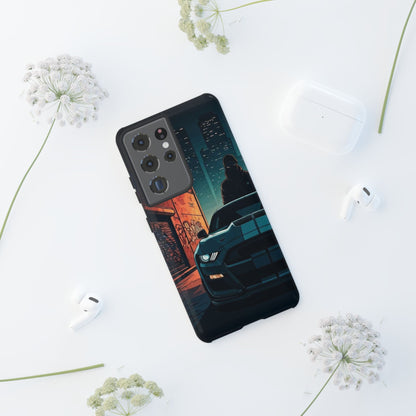 Ford Mustang Shelby GT350 Street Life-Dual Layer Ultra Tough Phone Case Printify by The Night Shift Automotive Apparel