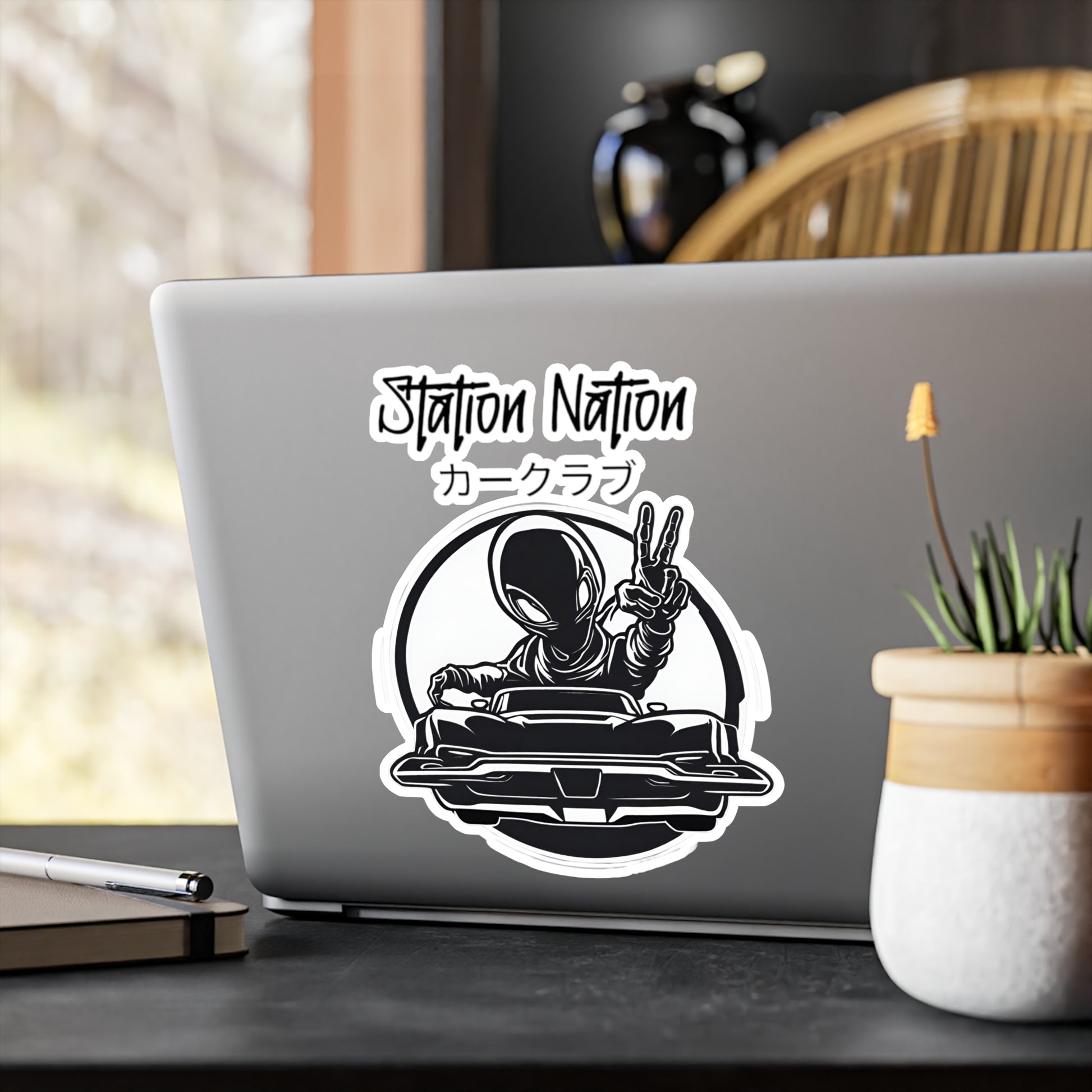 Kiss-Cut Vinyl Decals Printify by The Night Shift Automotive Apparel