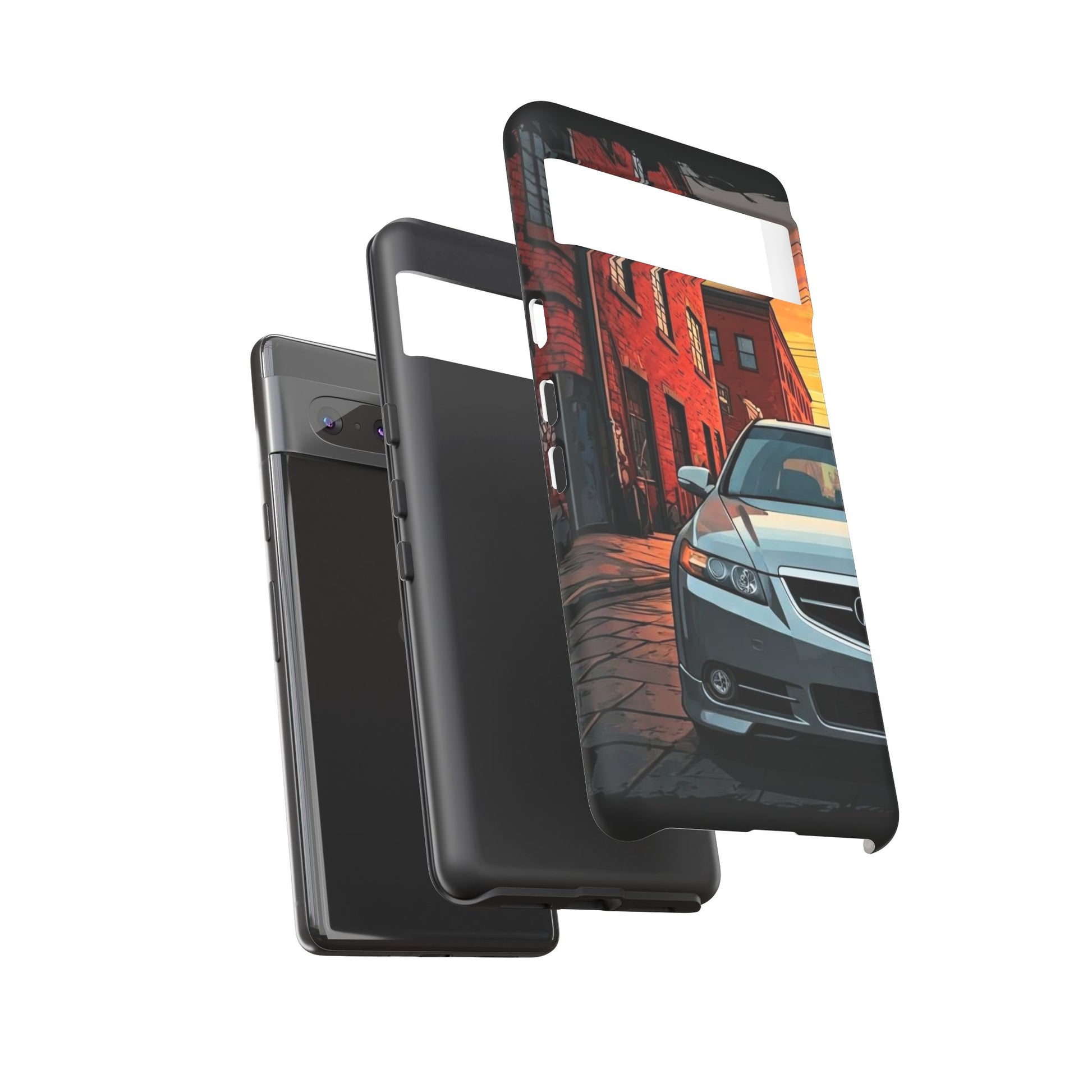 Acura TL Street Life-Dual Layer Ultra Tough Phone Case Printify by The Night Shift Automotive Apparel