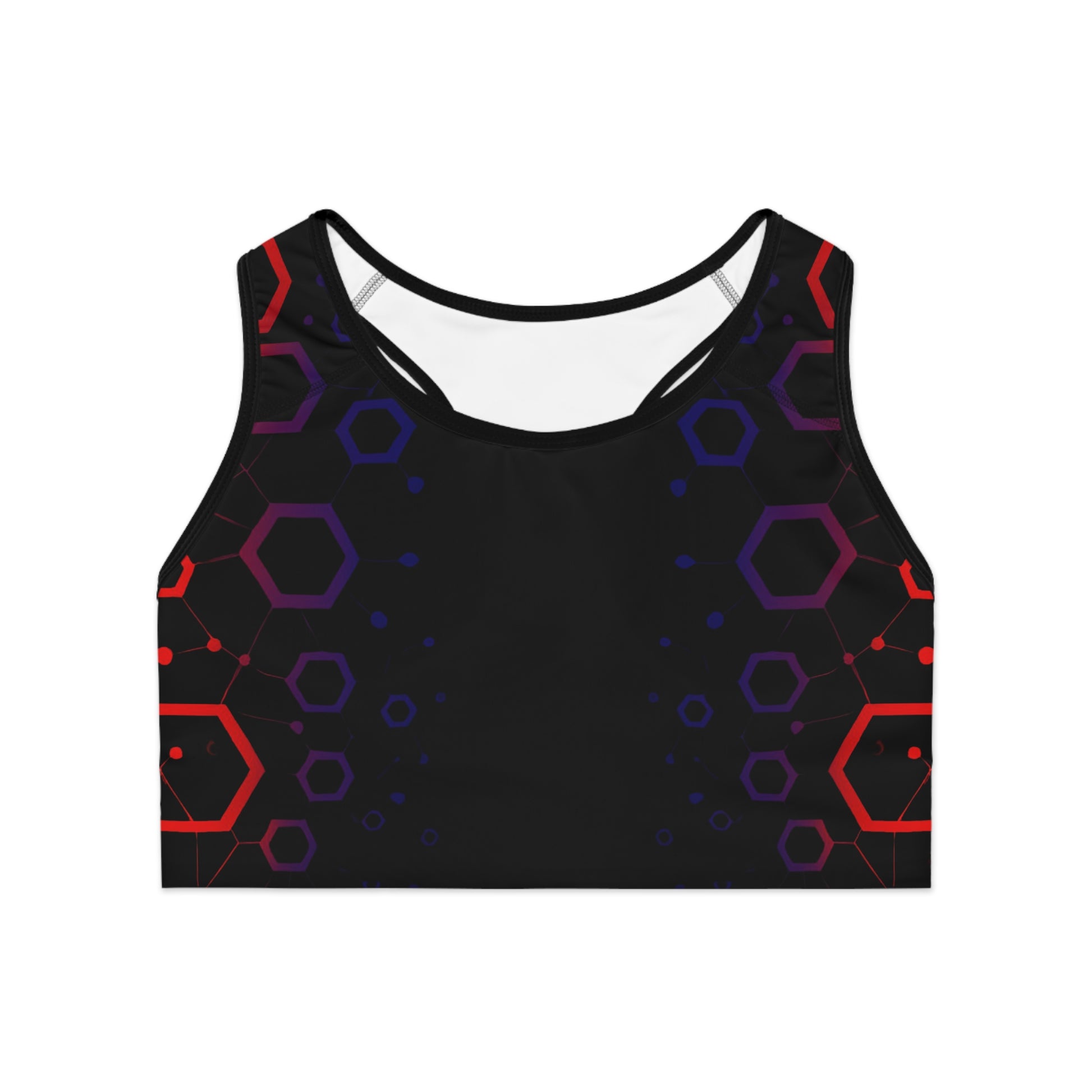 Women's Sports Bra Printify by The Night Shift Automotive Apparel