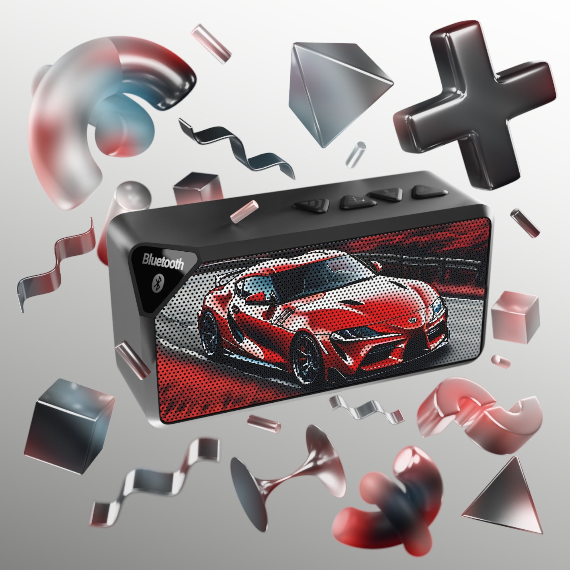 MK V Supra-Jabba Bluetooth Speaker Printify by The Night Shift Automotive Apparel