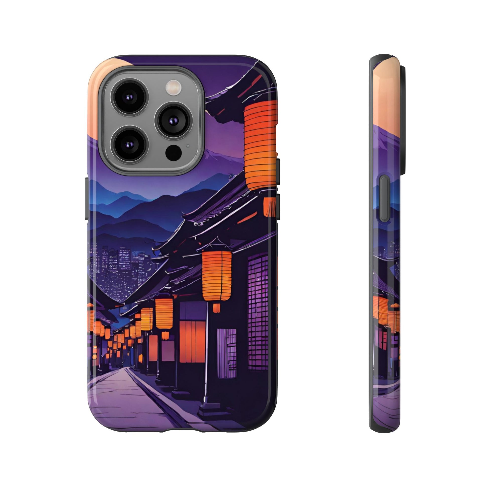 Traditional Japanese Village Countryside-Dual Layer Ultra Tough Phone Case Printify by The Night Shift Automotive Apparel