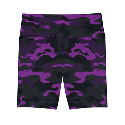 Women's Gym & Fitness Biker Shorts Printify by The Night Shift Automotive Apparel