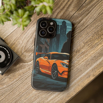 Dodge Viper SRT-10 Street Life-Dual Layer Ultra Tough Phone Case iPhone 16 Pro Max Matte Printify by The Night Shift Automotive Apparel