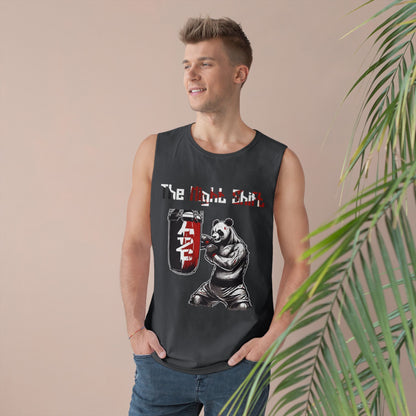 Panda Boxing Champ - Premium Unisex Barnard Tank Top Printify by The Night Shift Automotive Apparel