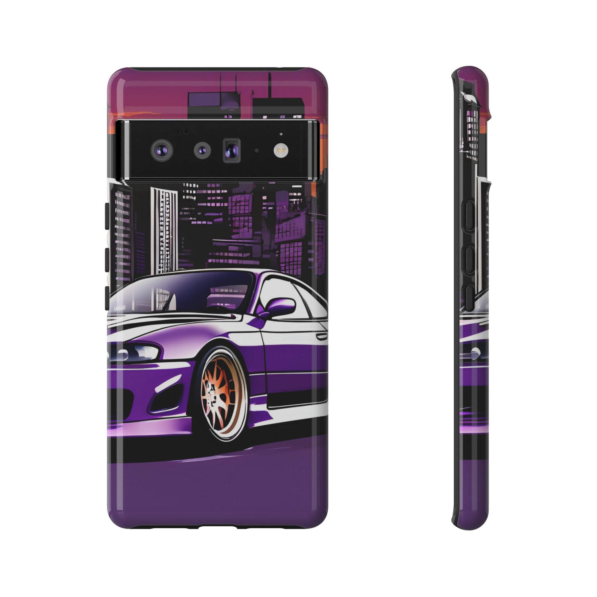 Nissan 240sx S15-Dual Layer Ultra Tough Phone Case Printify by The Night Shift Automotive Apparel